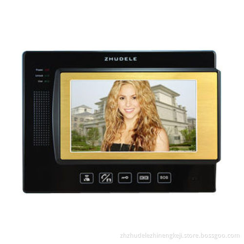 7-inch Indoor Monitor with Surface-mounted Design
